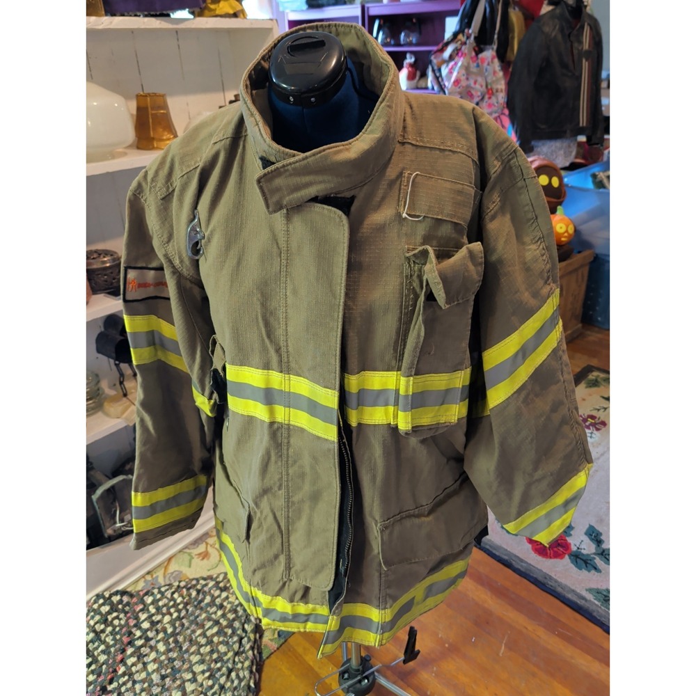 Vintage BodyGuard Firefighter Turnout Jacket Shell Perth Fire Dept 50R CCAX-70